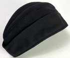 WWII GERMAN WAFFEN PANZER M38 M1938 BLACK WOOL OVERSEAS FIELD CAP-2XLARGE — photo 3