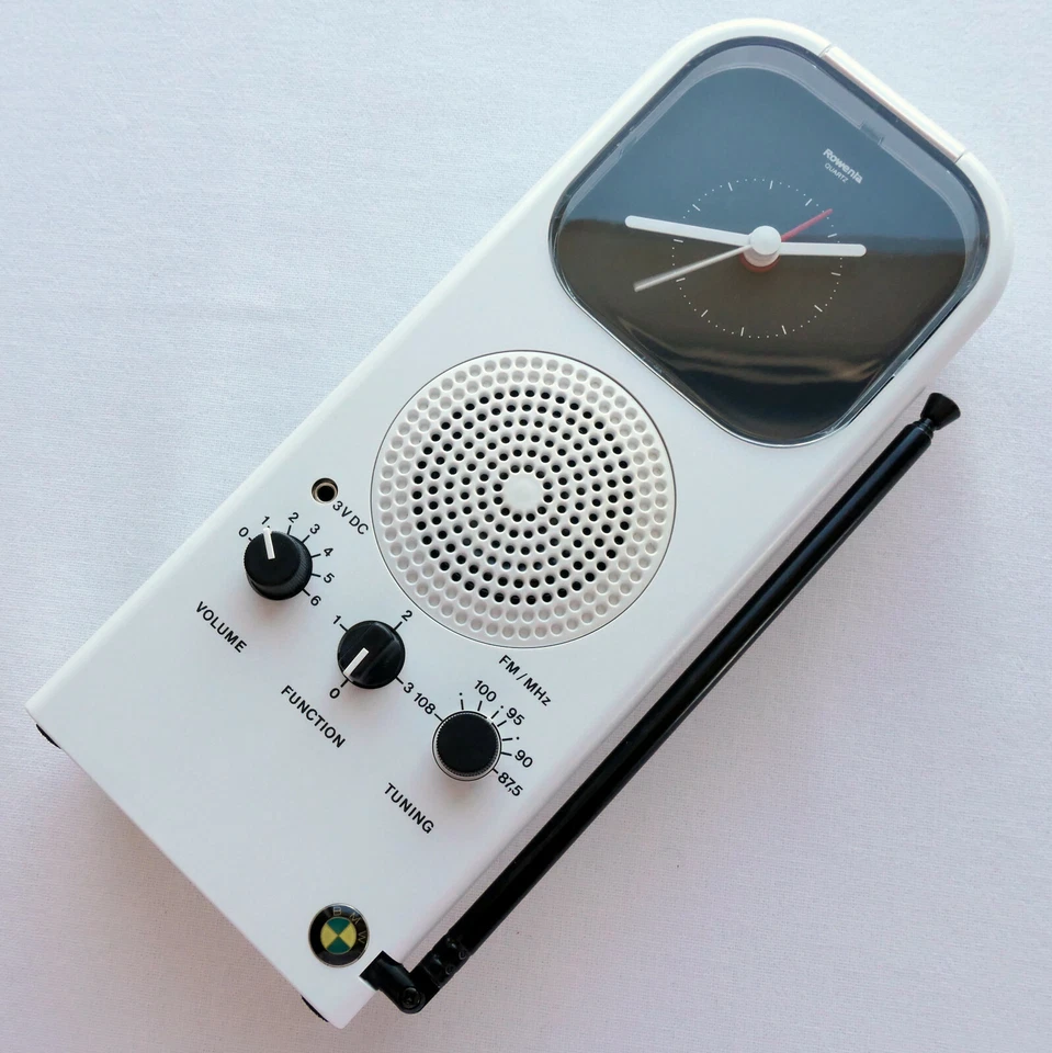 BMW Classic Rowenta Sport Retro Car Accessory Alarm Radio Desk Clock Watch - Image 4 of 4