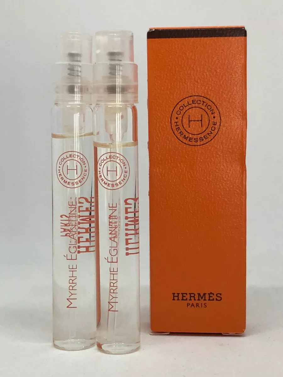 HERMES MYRRHE EGLANTINE 2x4 ML TRAVEL SIZE SAMPLE eBay