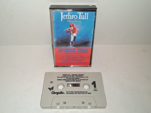 vintage rock & Roll Music Jethro Tull Original Masters Cassette tape - Picture 2 of 5