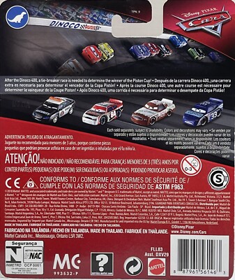 BRYN IMAGEARE カーズ ミニカー DISNEY PIXAR CARS BRYN IMAGEARE TACH O MINT PITTY WGP 2019 SAVE 6