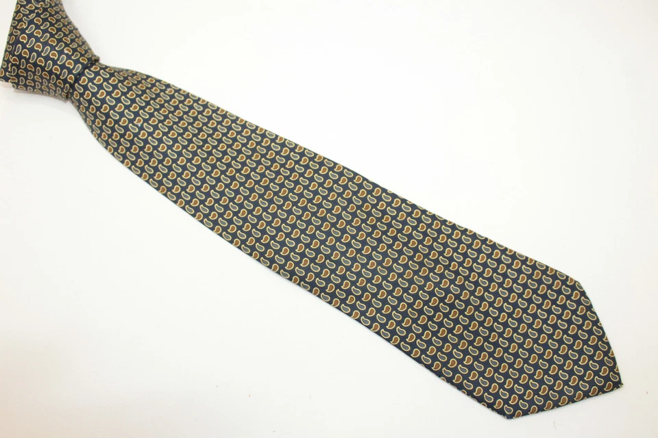 Gravata de seda RENATO BALESTRA feita na Itália F63519 - Imagem 2 de 4