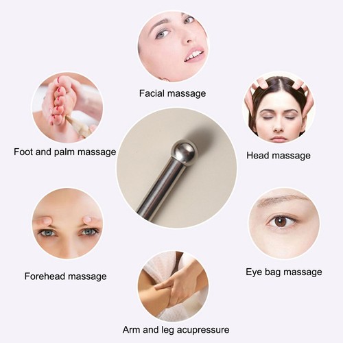 Stainless Steel Deep Tissue Massage Tool Manual Acupuncture Pen for Home Salon B - Picture 10 of 24