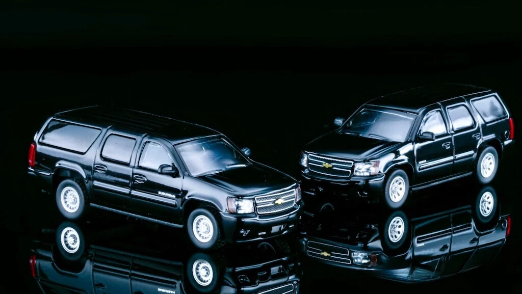 596 Model 9Pcs 1:64 HEC President Beast SUVs - Diecast Collection