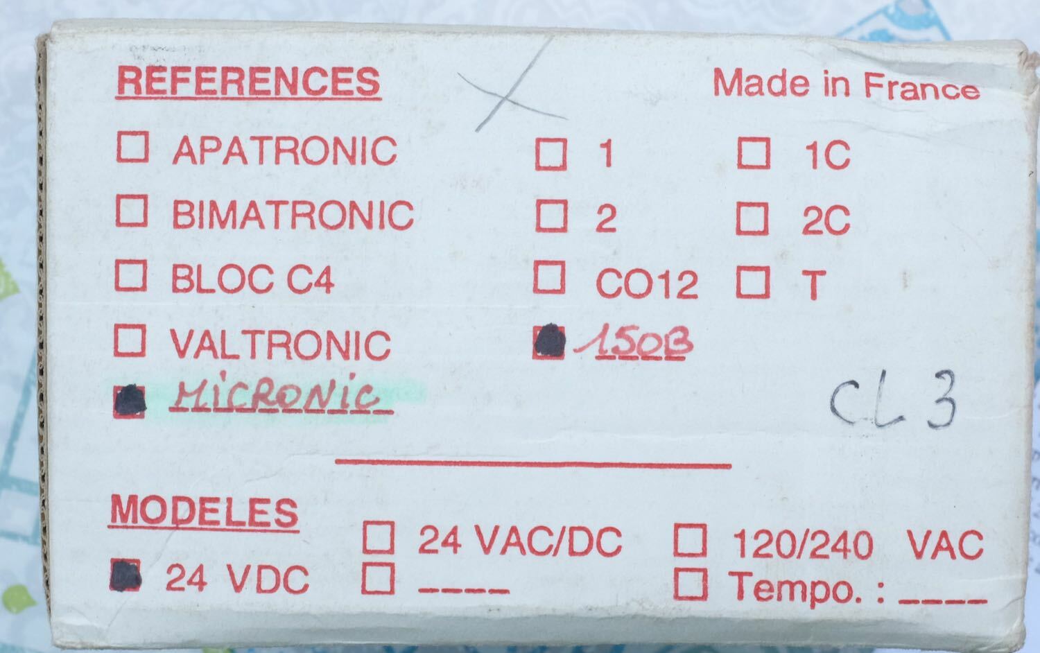 Relais de sécurité 24VDC Comitronic BTI Micronic 150B automatisme