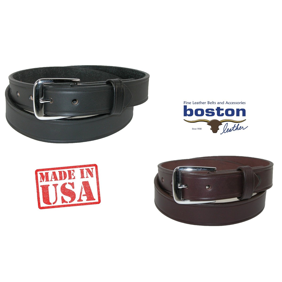 Boston Leather Men's 1.25