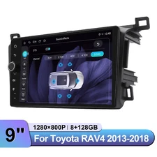8Core 9inch For TOYOTA RAV4 2013-2018 Android Car Stereo Support Factory JBL/SWC
