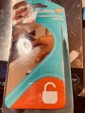 Safety 1st Cabinet  Drawer Latches 7 Pack. Easy Install Template