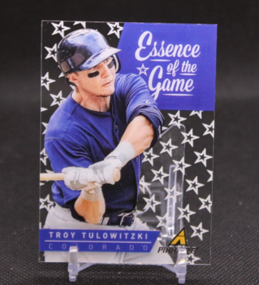 2013 Panini Pinnacle Essence of the Game Troy Tulowitzki #EG5