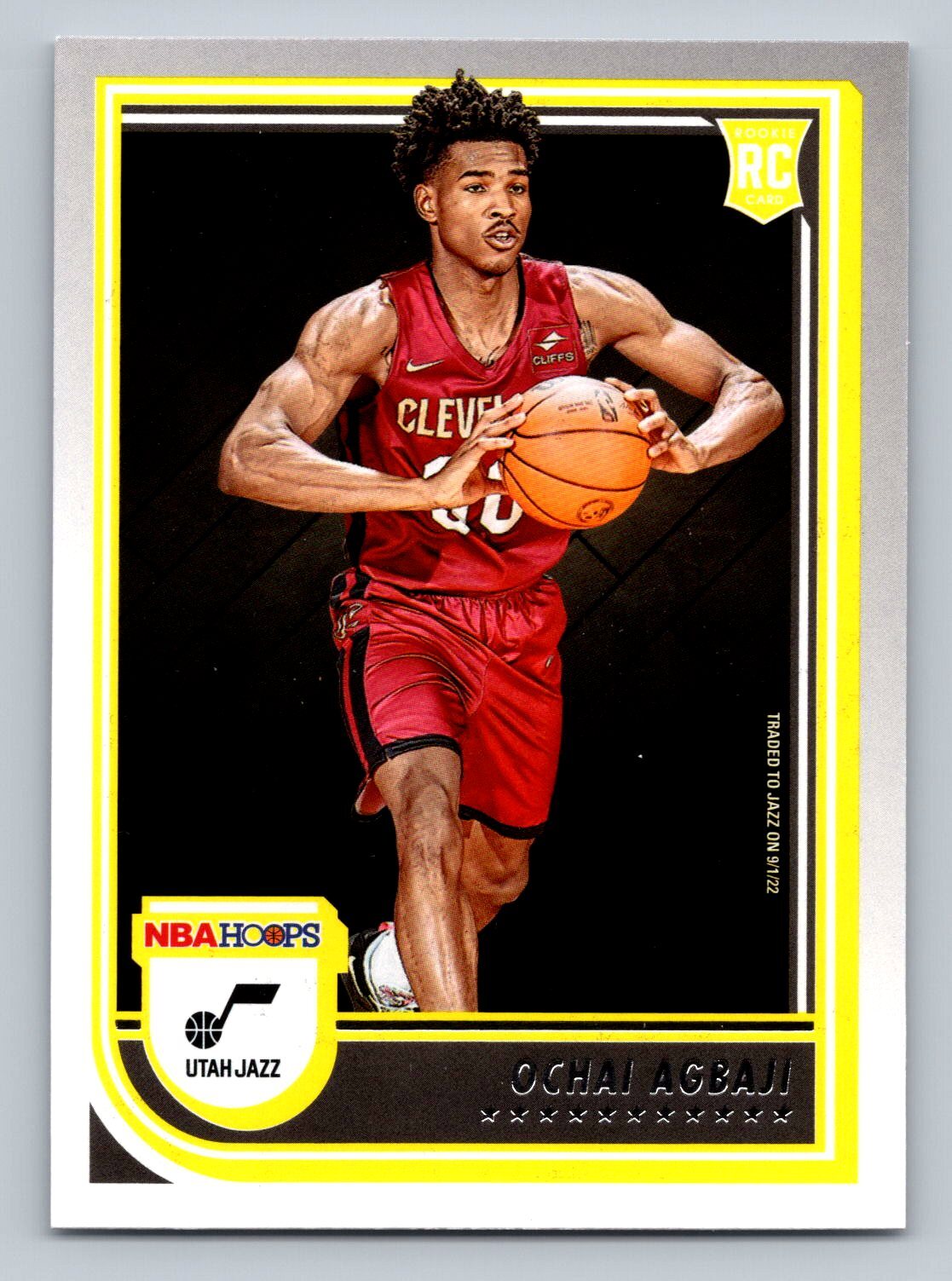 2022 Hoops #244 Ochai Agbaji NM/MT