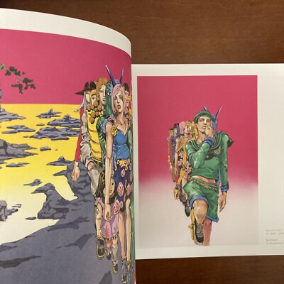 HIROHIKO ARAKI JOJO Exthbition Limted Official Art Works Book