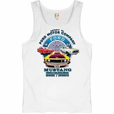 Ford Mustang Tank Top Detroit Mi. 1903 Ford Motor Company Licensed Men's Top