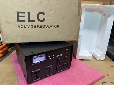 ELC TR-5000 Voltage Converter Regulator, NEW