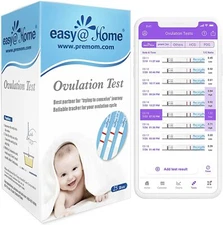 Easy@Home Ovulation Test Strips Kit, 25 Pack (LH) Fertility Tests | EZW2-S:25