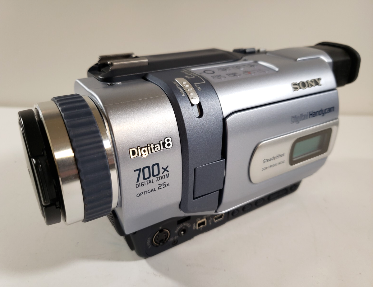 SONY ソニー Handycam DCR-TRV240 Digital8 Amazon.com : Sony Handycam DCR-TRV240 - Camcorder - 460 Kpix