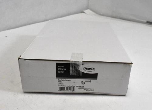 Proflo PFPTB201 Adjustable Tubular P-Trap 12-1/4" 1-1/2" x 1-1/2" Connections - Picture 1 of 7