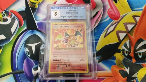 Pokemon Charizard XY EVOLUTIONS HOLO CGC 8 11/108 2016