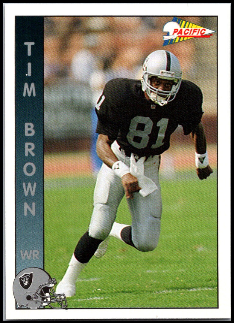 1992 Pacific #146 Tim Brown -  HOF FREE SHIPPING!