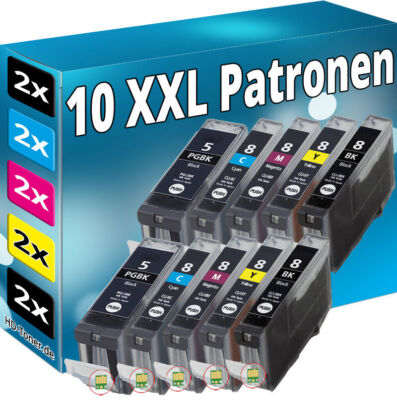 Druckfuxx 10x PATRONE für CANON MX700 MX850 MP600r MP800r IX4000 IX5000 PRO9000