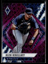 Alex Kirilloff RC - 2021 Panini Chronicles Phoenix Purple Velocity Rookie #2