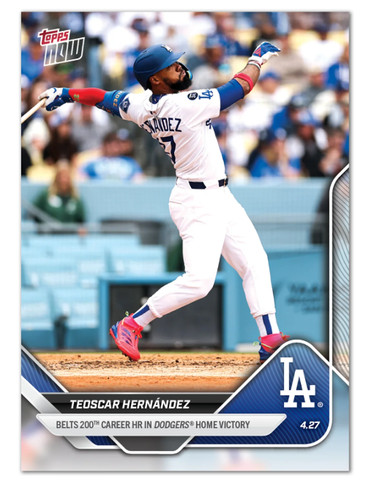 2025 Topps Now 116 Teoscar Hernández