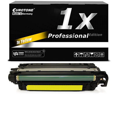 Eurotone PRO Toner GELB f�r HP Color LaserJet Professional CP-5225-N CP-5225-DN