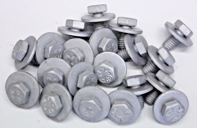 VW Audi 10mm Captive Washer Bolt – N10009110 – 20-Piece Set – Fits Many Models