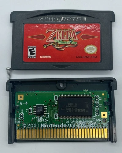 The Legend of Zelda: The Minish Cap (Game Boy Advance, 2005) Tested and Working!