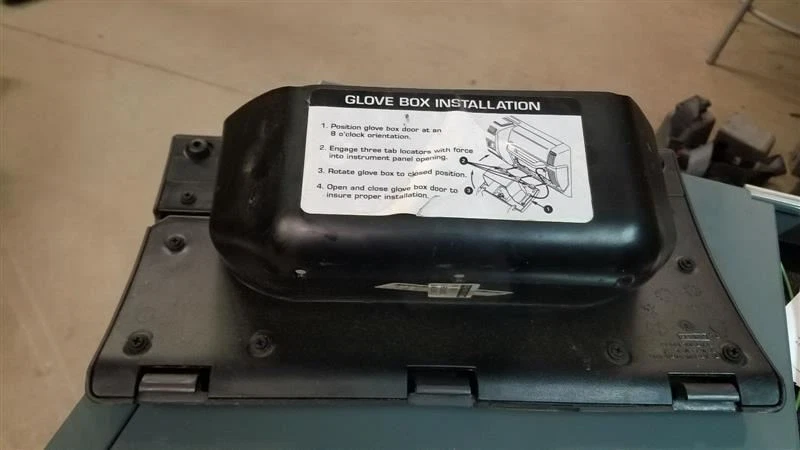 Jeep TJ Wrangler caixa de luvas lateral passageiro ágata 1999 2000 2001 2002 8343 - Imagem 3 de 4