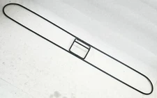 Industrial General Purpose 36x5 Snap-On Wire Dust Mop Frame Clamp