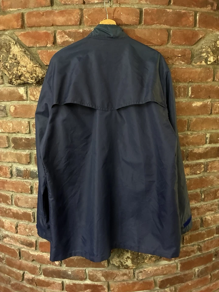 Chaqueta de nailon vintage años 70 80 Yamaha Moto Racing talla L/XL Foto 3 de 4