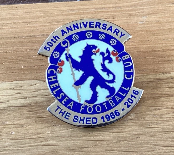 Vintage Chelsea Football Club F.A. Cup Winners Enamel Badge
