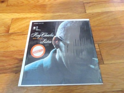 Ray Charles Invites You to Listen 4-song 7'' LP 1968 ABCS-595 SHRINK WRAP