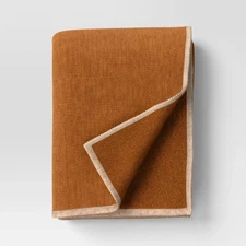 The Cozy Collection Cozy Faux Cashmere Knit Throw Camel - Threshold
