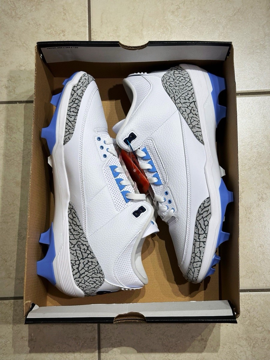 Nike Jordan Force Savage UNC Tar Heels Player Exclusive Cleats Size 13  RARE