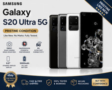 Image of Samsung Galaxy S20 Ultra 5G 128GB Unlocked SMART PHONE PRISTINE A+