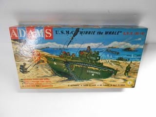 Adams USMC Winnie the Whale LVT From 1958 COMPLETE 1/40
