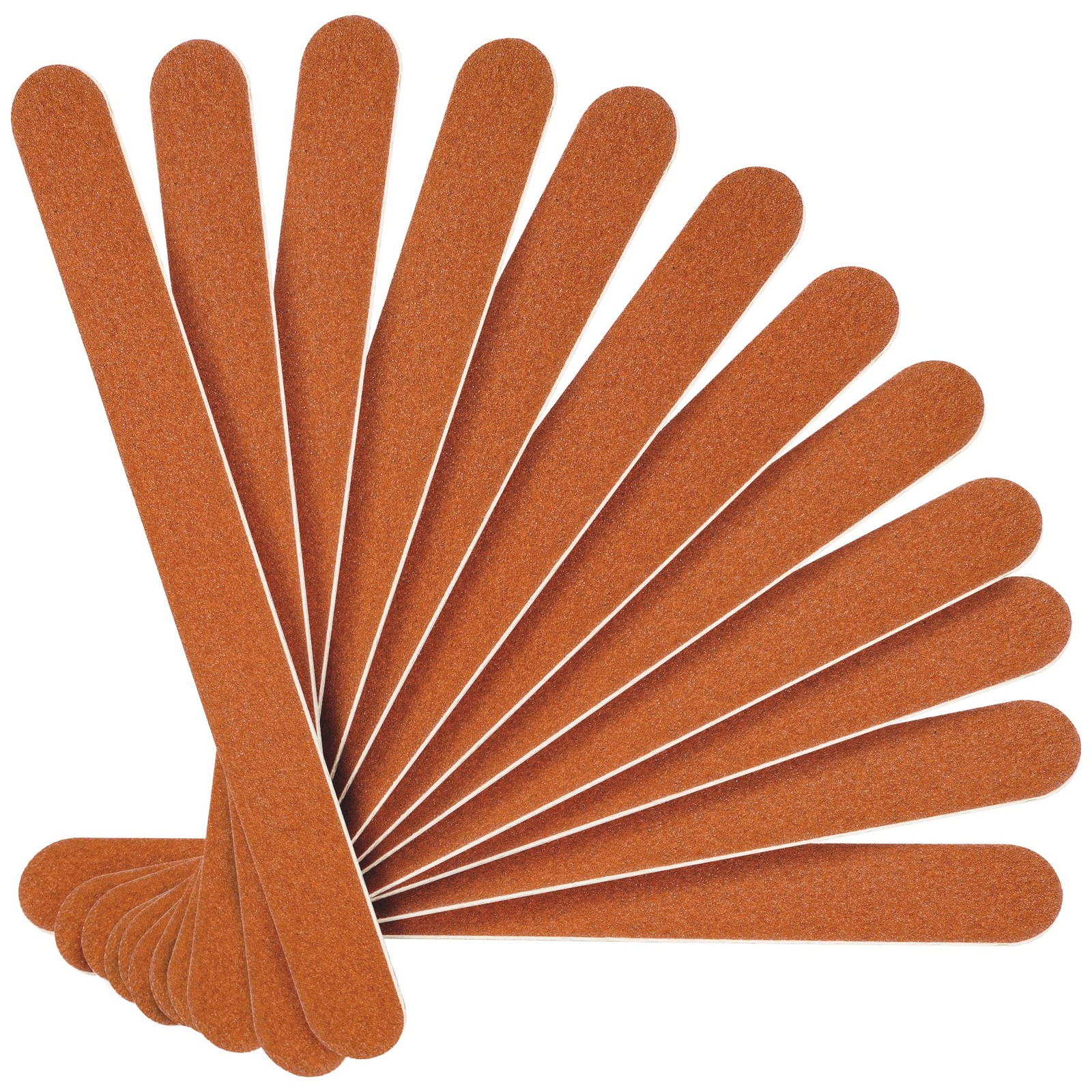 Large Emery Boards For Nails, 180 Grit Nail Files For Natura