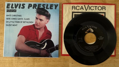 45 EP ELVIS PRESLEY WHITE CHRISTMAS RCA EPA 4340