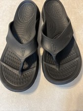 NUUSOL Cascade Men’s Flip Flops Black Size 13 Made In USA