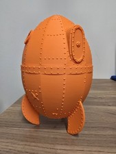 Wallace & Gromit Rocket Ship Model – 3D Printed – 5 Piece Set – Easy Assembly