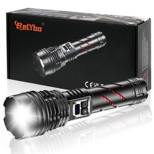 Lampe Torche Led Ultra Puissante 1000000 Lumen, Lampe De Poche Led Ultra Puis...