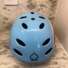 Pro Tec Water Helmet Ace Wake Rubber Ice Blue Wakeboarding/Kayaking/Kitesurfing!