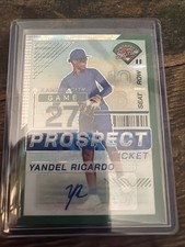 2024 Panini Prospect Edition - Yandel Ricardo #131 Green Prizm 09 /25 (RC)