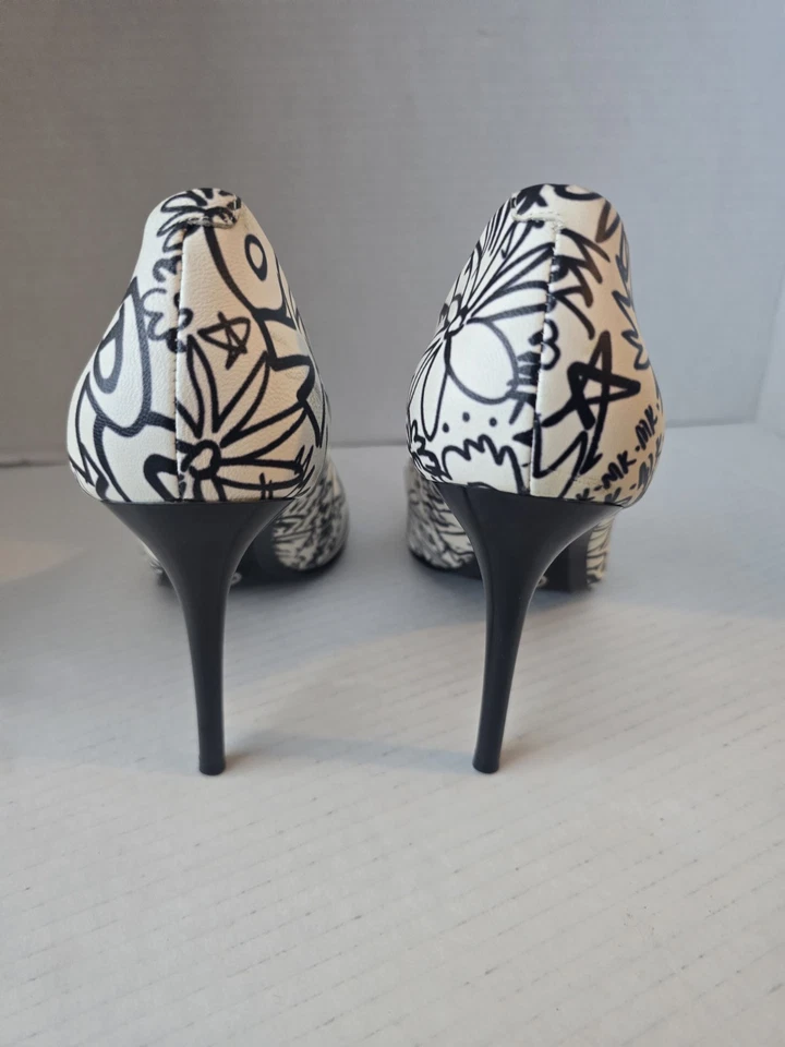 Michael Kors ограниченного тиража Claire граффити туфли-лодочки женский размер 8 М - Изображение 3 из 4