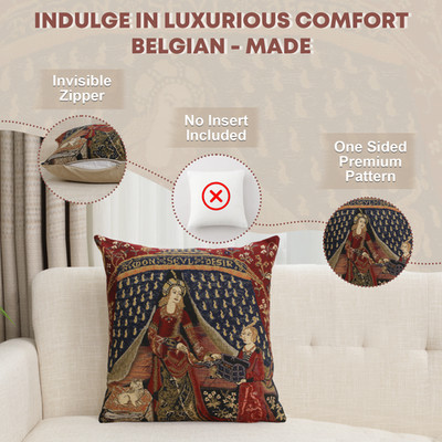My Only Desire Decorative Throw  Pillow Cover 16x16 in 100% Cotton Cushion Cover