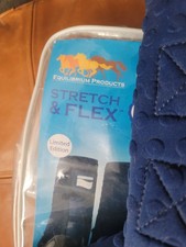 equilibrium horse stretch and flex wraps navy medium worn once