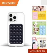 Hands-Free Silicone Suction Phone Mount - Strong Grip for Creators  Travelers