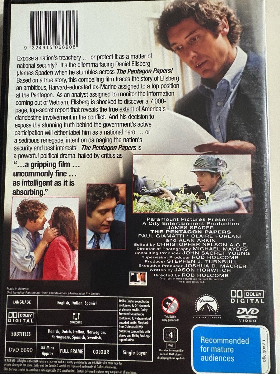 Pentagon Papers, the (DVD, 2003) for sale online | eBay