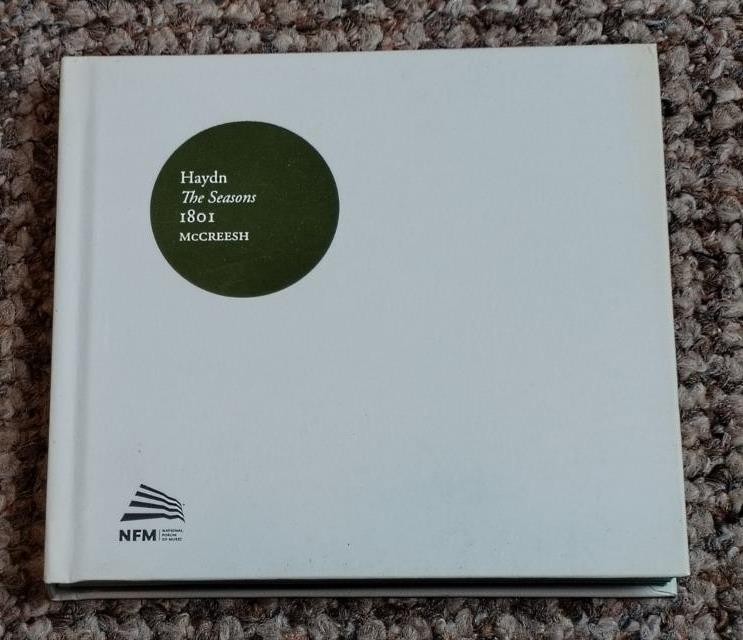 HAYDN The Seasons 1801  McCREESH GABRIELI CONSORT  Signum 2CD